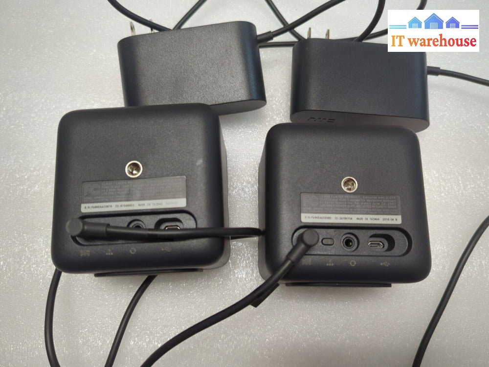 2X Htc Vive Vr Virtual Reality Base Stations 1.0 2Pr8100 W/ Power Adapter -