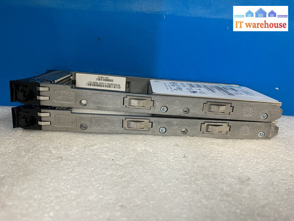 2X Ibm 00Y2518 200Gb Sas Ssd Fru 00Y2413 Pn 00Y5712 W/ Caddy Hvsml4020Ass600 ~