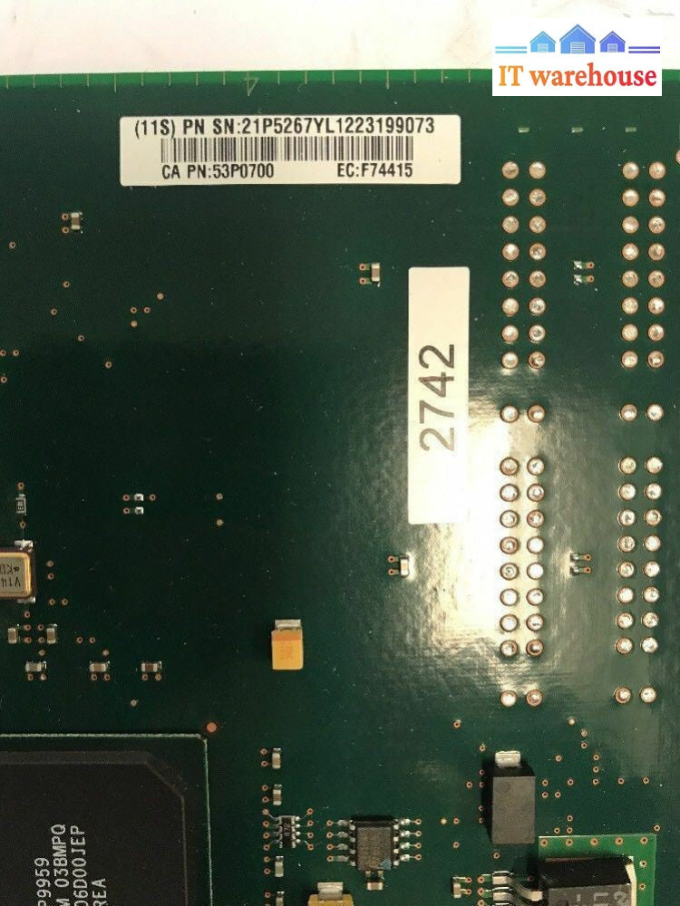 2x IBM 21P5267 Dual Port 36 Pin PCI Adapter Communications IOA Card 53P0700