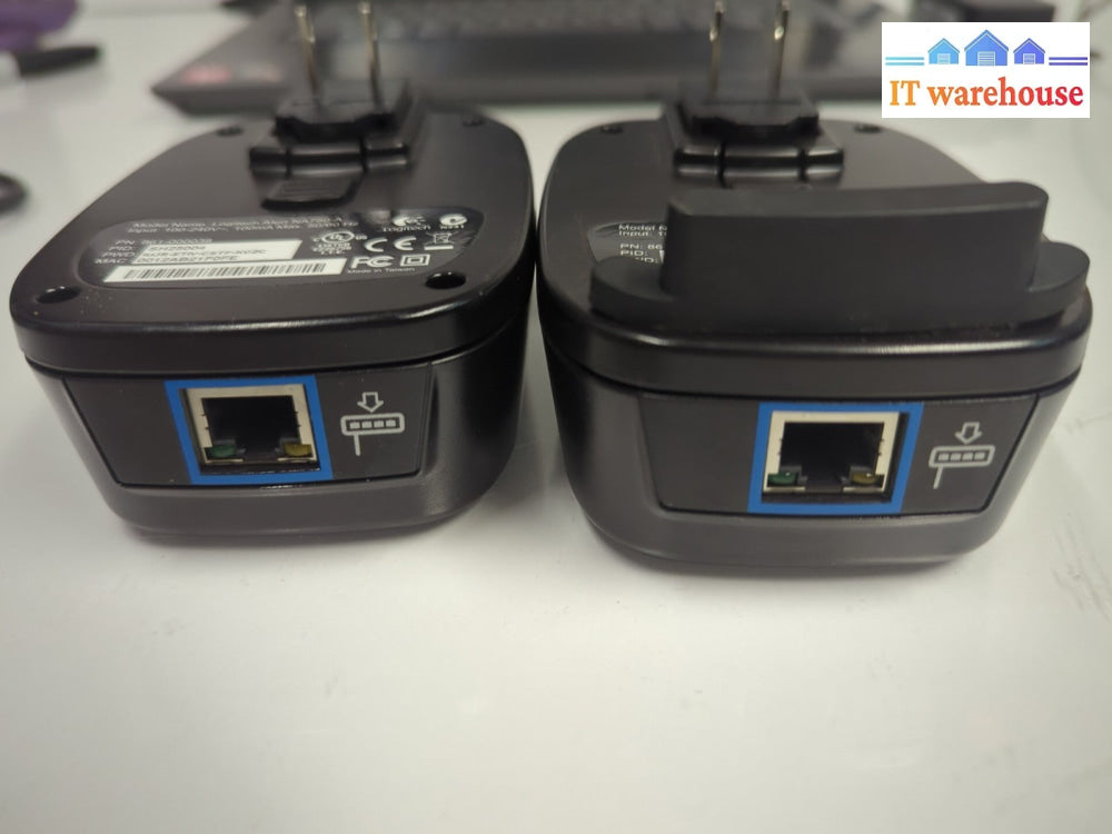 2x Logitech Alert POE Power Adapter NA750-A / NA750 -
