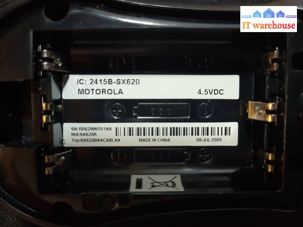 - 2X Motolora Sx620R Sx620 Two-Way Radios With Charger