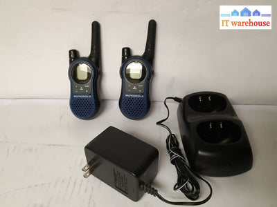 - 2X Motolora Sx620R Sx620 Two-Way Radios With Charger
