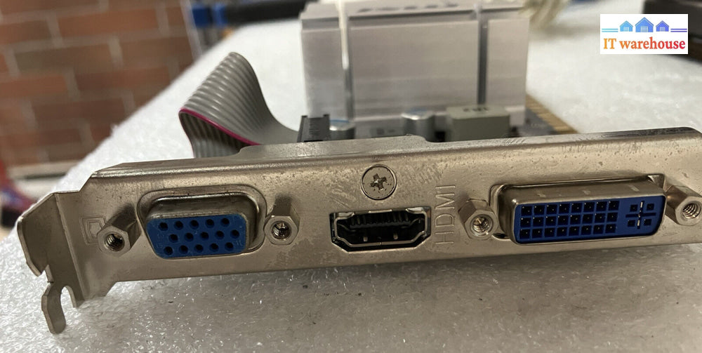 2x MSI NVIDIA GeForce 210 N210-MD512D3H/LP PCI-e 512MB HDMI VGA DVI Video Card