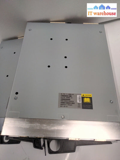 - 2X Netapp Iom3 111-00569 + A0 Isk Array Controller Modules