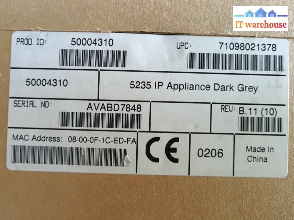 - 2X New In Box Mitel 5235 Ip Appliance 50004310 Voip Lcd Phone With Stand