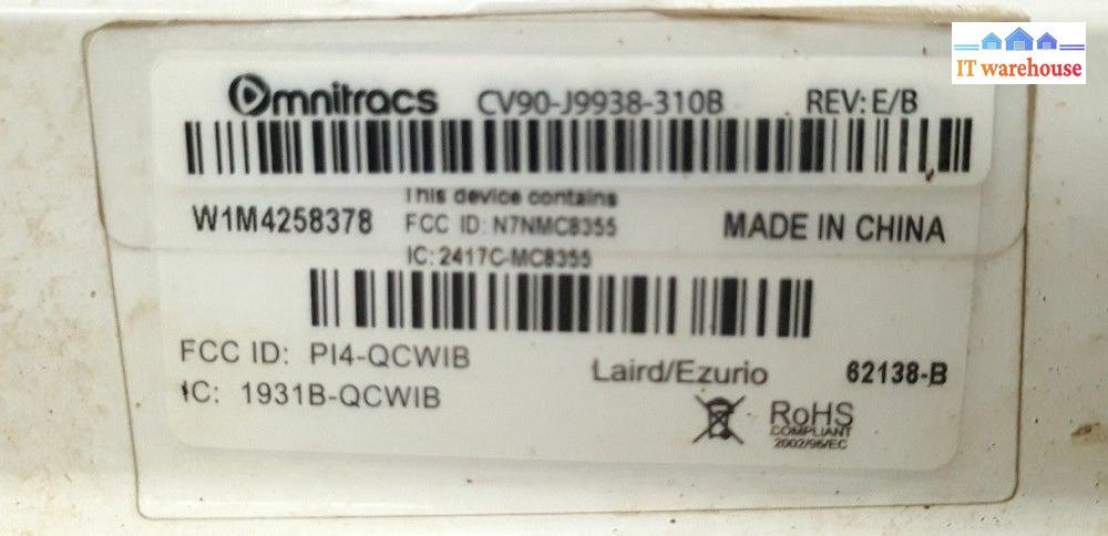 - 2X Omnitracs Cv90-J9938-310B Mobile Gps