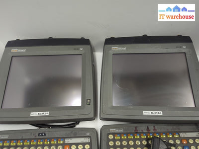 2x Psion Teklogix 8530 G2 Vehicle Mounted Computer w/ Keyboard + Cable (Read)