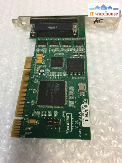 - 2X Quatech Dsclp/Ssclp-100 Low Profile Serial Adapter Card P/N 930-3102-01F-G