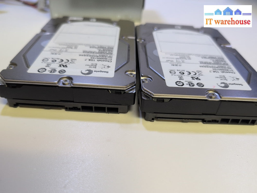 2x Seagate ST3600057SS Cheetah 15K.7 600 GB 15000 RPM 3.5" SAS HDD 9FN066 -