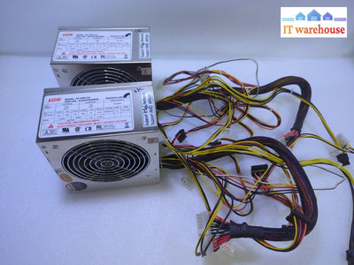 - 2X Startech Ap-500F12V 450W Atx Power Supply Tested