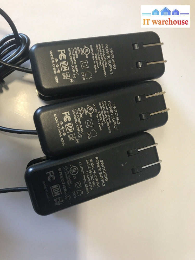 3 X. Genuine Powermat Ksap0151800083Hu 18V 834 Ma Power Supply