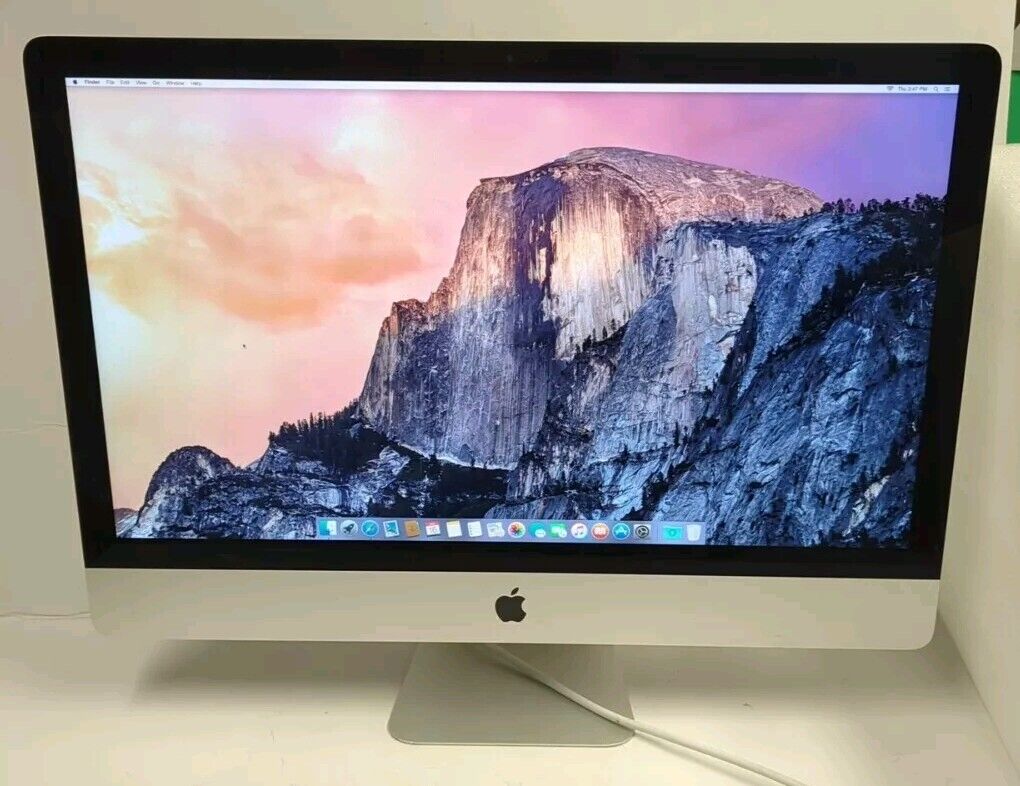 (GRADE A) Apple 27" iMAC A1419 2013 INTEL i5 3.4GHz /8GB RAM/ 1TB HDD/10.10 -