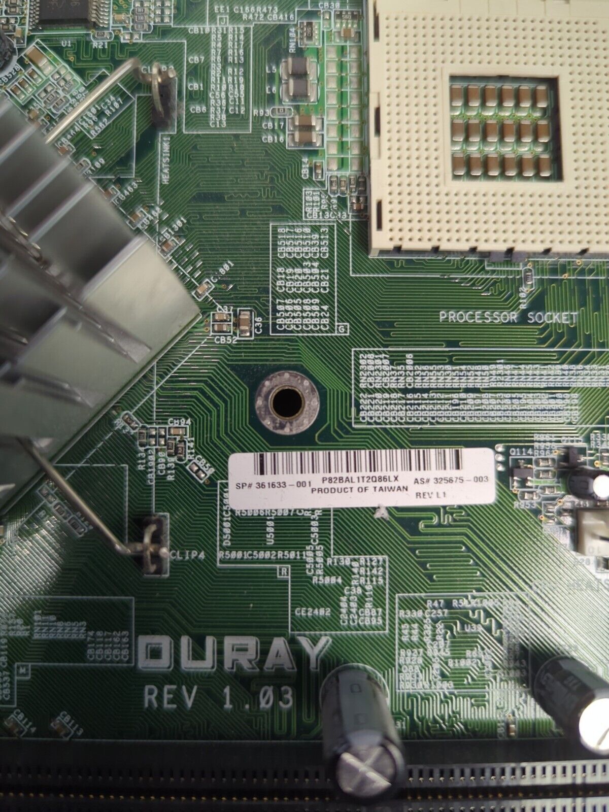 ONE XW4100 875PE Workstation Main Board 331224-001 361633-001 -
