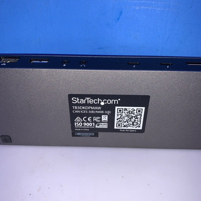 StarTech TB3DKDPMAW Thunderbolt 3 Dual-4k Docking Station adapter