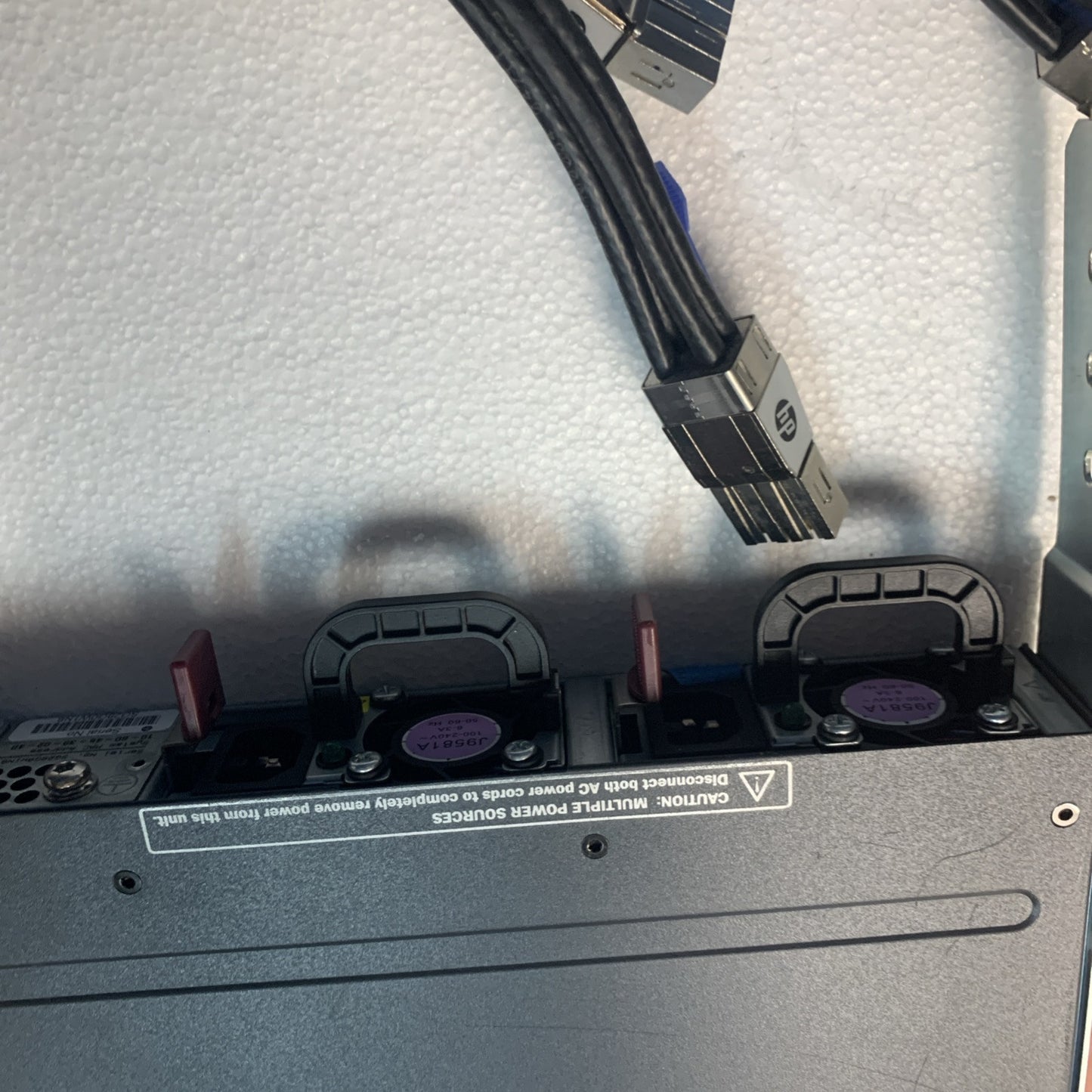 HP J9576A E3800-48G-4SFP+ 48 Ports Network Switch w/ Mount + Cables