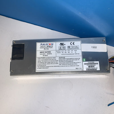 SuperMicro SP262-1S 1U 260W Power Supply P/N: PWS-0055