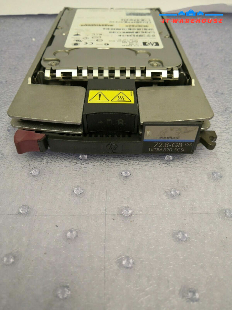 + 356914-002 HP 73GB 15KRPM Ultra 320 SCSI 3.5" 8MB Cache Hot Swap Hard Drive @