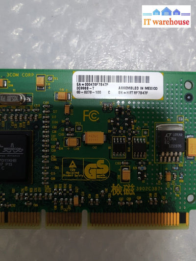 - 3Com 3C996B-T Desktop Pc Ethernet Card @@@