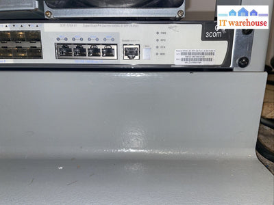 3Com Switch 5500G-Ei 24 Port 3Cr17254-91 Superstack 4 W/Mount Ears