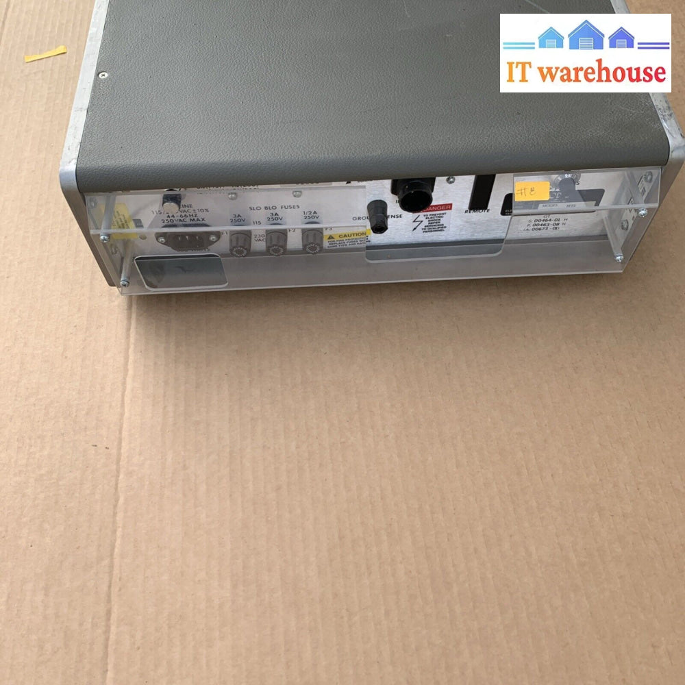 3GG ROD-L M25 25 A Output Current 0-0.15 Ohms Ground Continuity Tester (#A)