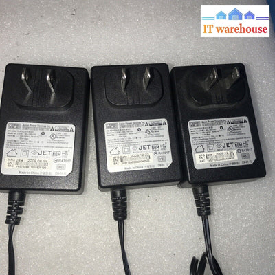 3X Apd Ac-Dc Power Adaptor 12V 1.5A Wa-18G12U