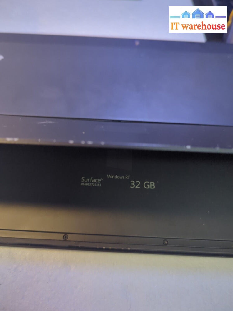 - 3X Microsoft Surface 1516 Windows Rt Black 32Gb/64Gb (No Power On As Is)