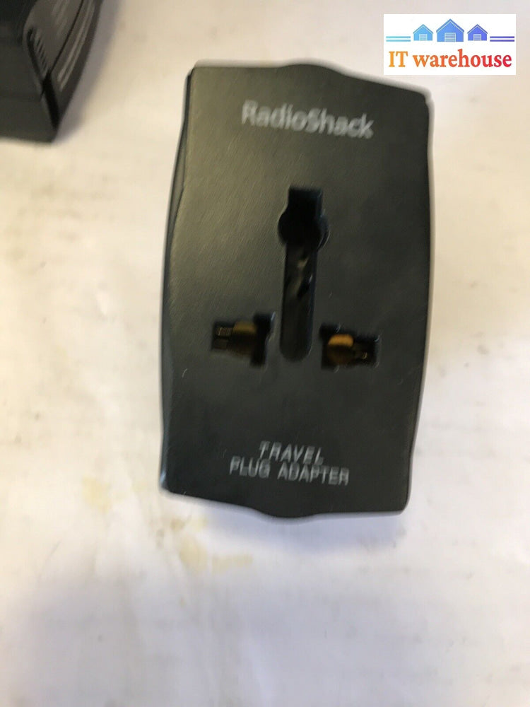3X Radioshack Travel Multi-Plug Adapter And Surge Protector 273-1445