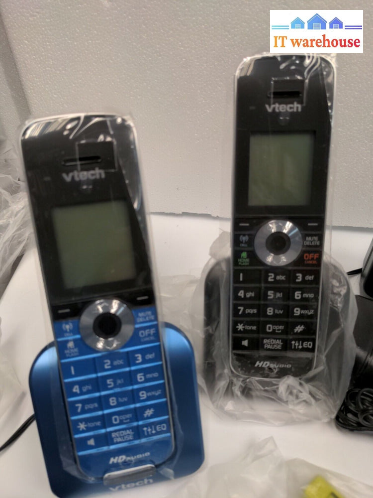- 3X Unused Vtech Cordless Dect6.0 Handsets + Cradle For Ds6472-6 System