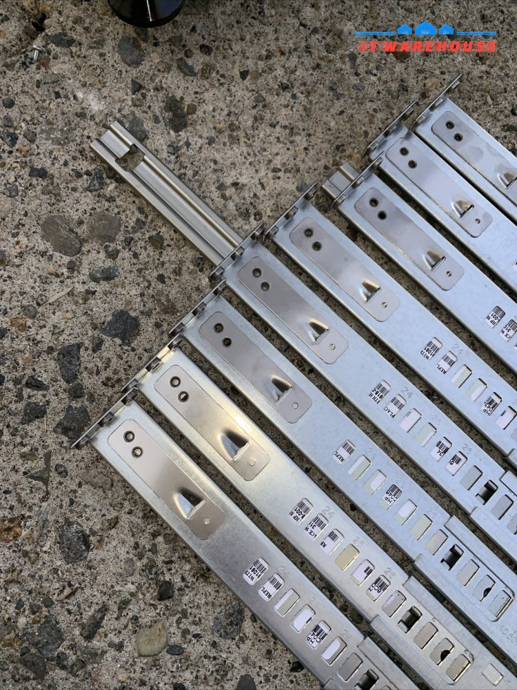4 x Pair Of HP DL360 G2 G3 ProLiant Server Sliding Rack Mount Rails 310619-001