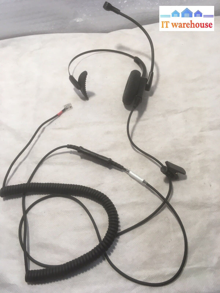 + 4X Call Center Headset Earphone & Microphone W/ Cable