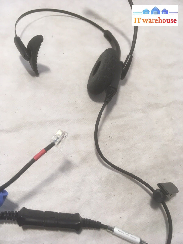 + 4X Call Center Headset Earphone & Microphone W/ Cable