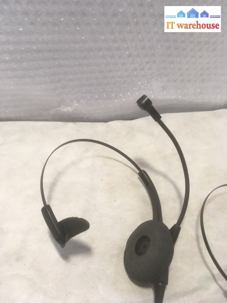 + 4X Call Center Headset Earphone & Microphone W/ Cable