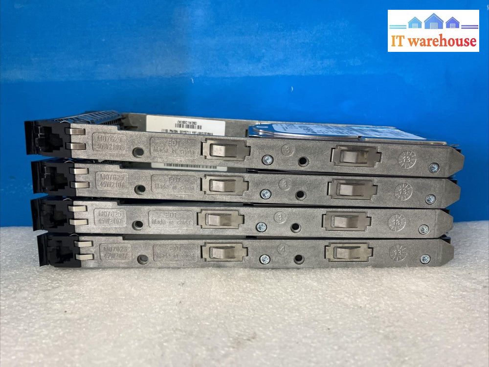 4X Ibm 00Y2511 1Tb 7.2K Sas 2.5’ Hdd St91000640Ss 00Y2434 P/N 00Y5711 W/ Caddy ~