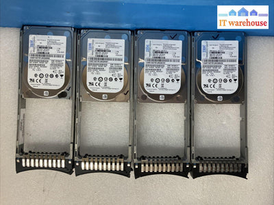 4X Ibm 00Y2511 1Tb 7.2K Sas 2.5’ Hdd St91000640Ss 00Y2434 P/N 00Y5711 W/ Caddy ~