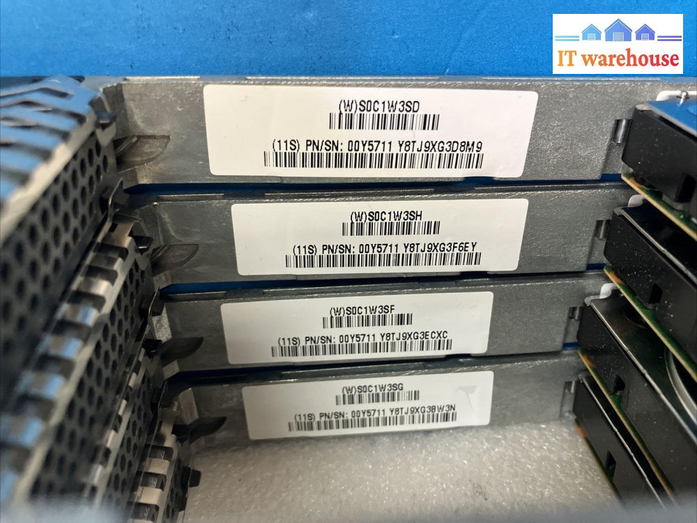 4X Ibm 00Y2511 1Tb 7.2K Sas 2.5’ Hdd St91000640Ss 00Y2434 P/N 00Y5711 W/ Caddy ~