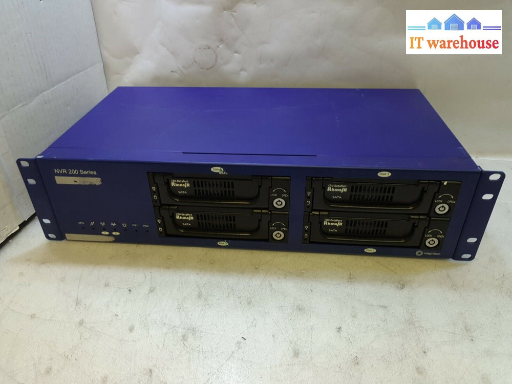 - 4X Indigovision Nvr 200 Series 4 Disk Sata Storage Only Vp851W53 (No Hdd)