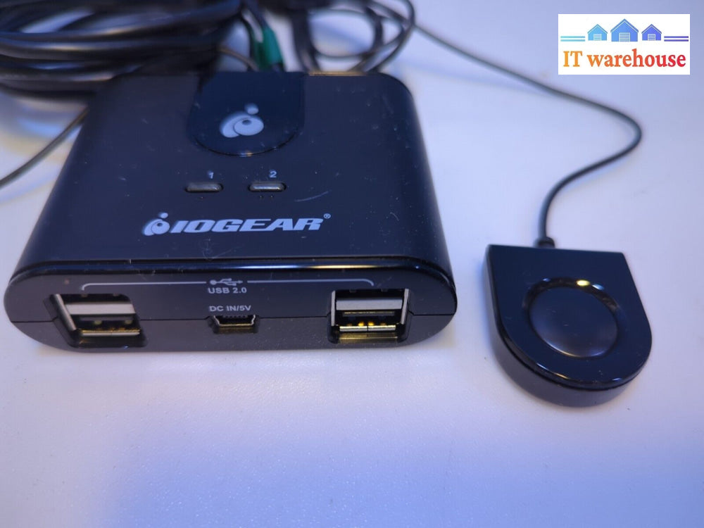 4X Iogear Usb 2.0 4X2 Peripheral Switching Hub - 4 Pc Share To Devices