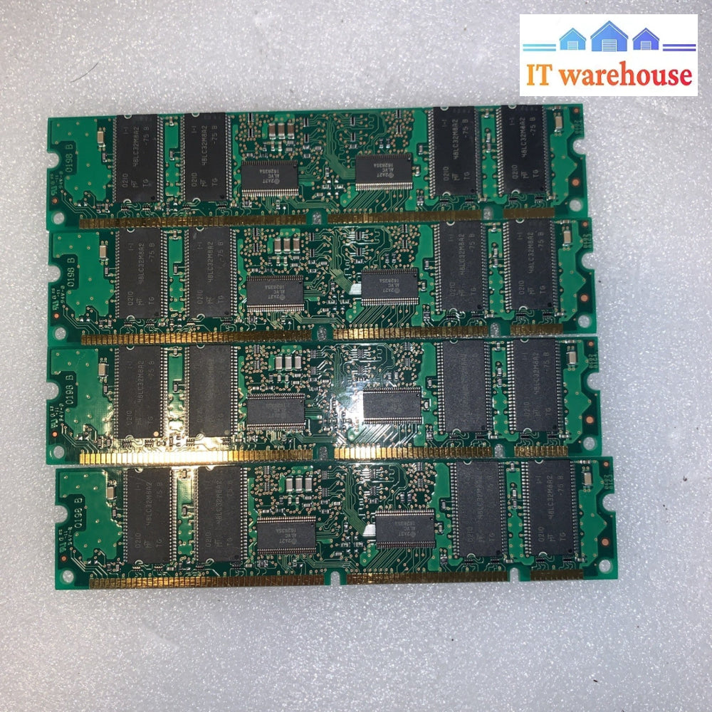 4x Micron MT9LSDT3272G-133B2 256MB PC133 ECC Registered SDRAM 168-Pin DIMM RAM