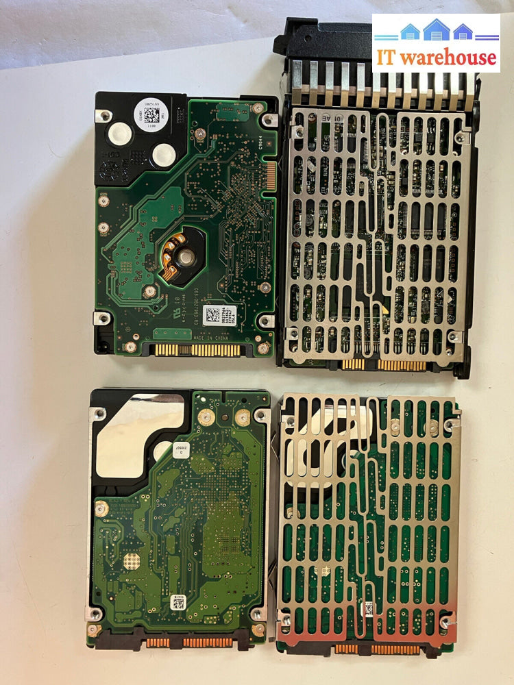 ~ 4X Mixed Brand Sas Hdd. Hitachi 900Gb 10K Hp 72Gb 2X Seagate 10K.3 146Gb