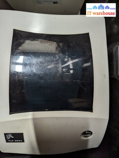 4X Zebra Tlp2844 Tlp 2844 Thermal Label Barcode Printers (No Ac Adapter As Is) -