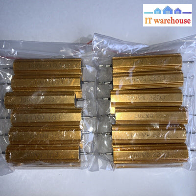 50 X 100W 0.1/.22/1.5/3/4/Ohm Shell Power Aluminum Case Wirewound Resistor