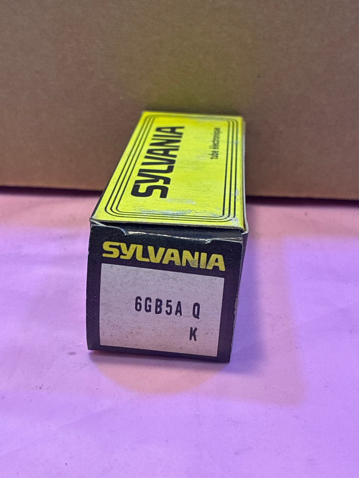 🔥 Sylvania 6GB5A Vacuum Tube in Original Box Vintage Audio NOS