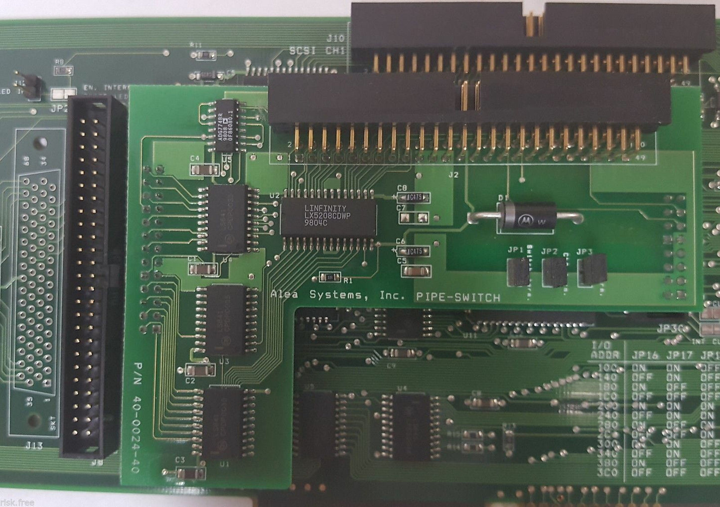 alea scsi pipeline ii 40-0024-01