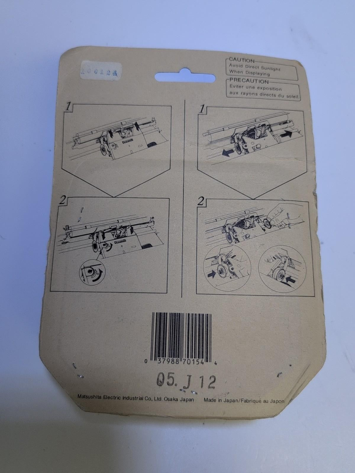 4x Boxes New Panasonic KX-R51 Typewriter Kit- Film Ribbon/Lift-Off Tape -