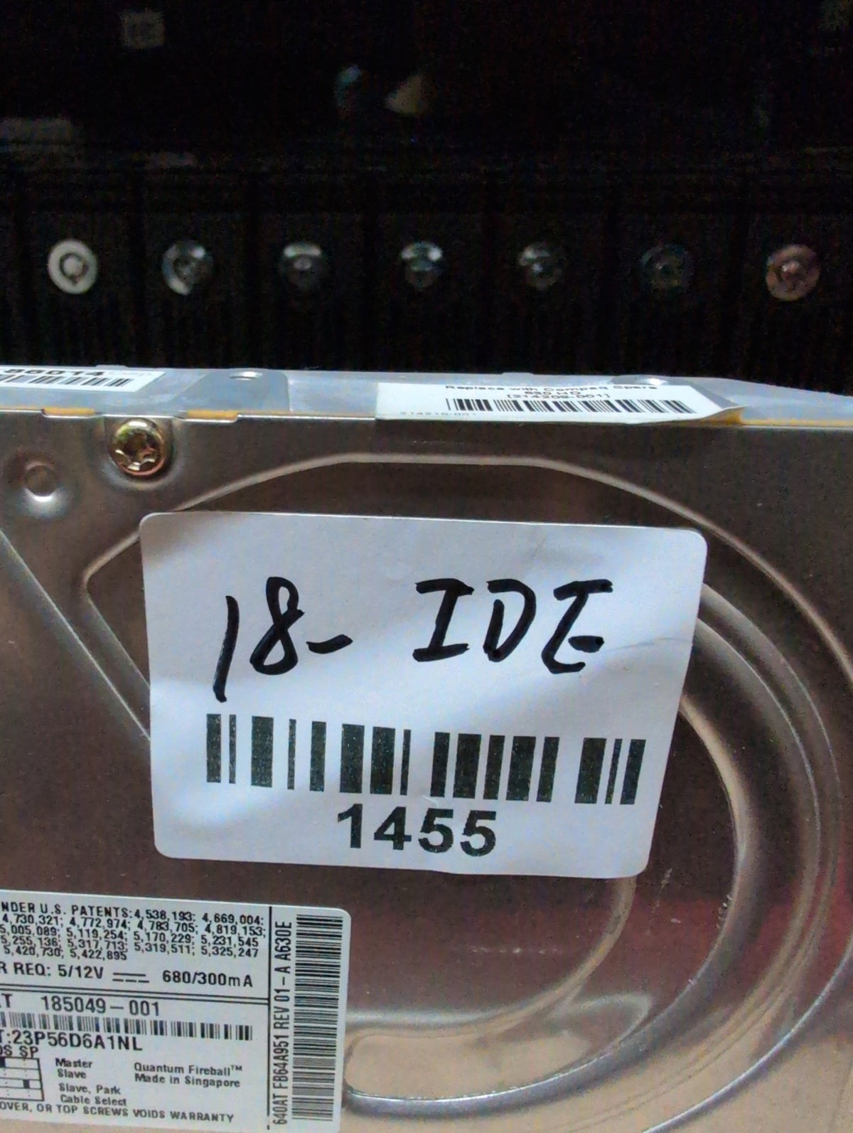 🎸 Quantum Fireball 635AT 3.5" IDE Hard Drive - Compaq 214209-001 Vintage