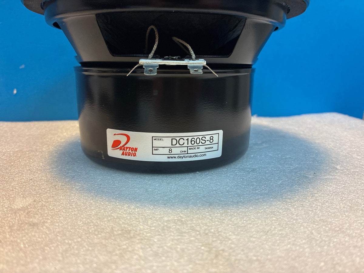 🔥 Dayton Audio DC160S-8 6.5" Woofer Speaker Driver 8 Ohm Single Unit
