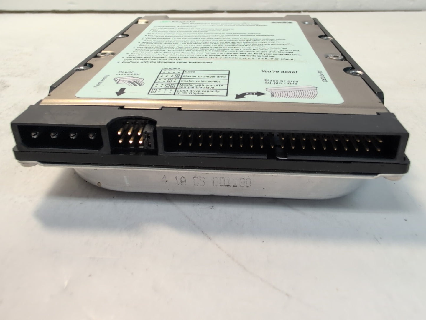 🔥 Seagate Barracuda ATA III 20GB ST320414A IDE Hard Drive 9R3004 Tested -