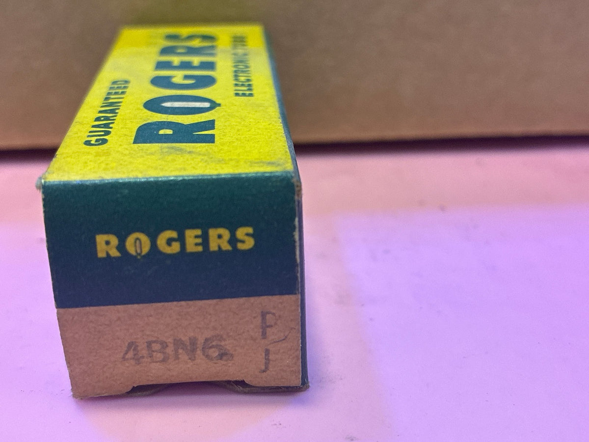 🔥 Rogers 4BN6 Vacuum Tube NOS New Old Stock Vintage Electronics