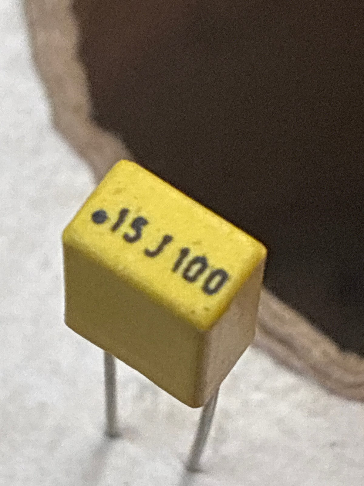 🔥 0.15uF 100V 5% Yellow Box Film Capacitor Through-Hole Radial Lot of 200