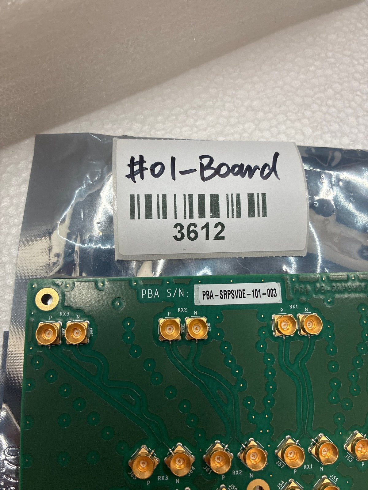 🔥 Dell EMC PCIe De-Embed Board PBA-SRPSVDE-101-003 DP/N 08CW5K RF SMA